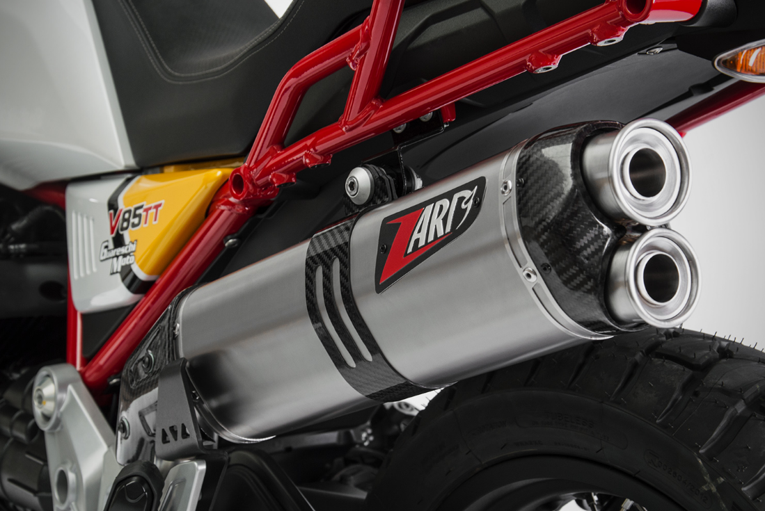 ZARD Exhaust For Moto Guzzi V85 TT TuttoTerreno